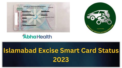 islamabad excise smart card status|islamabad registered vehicle verification.